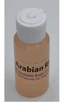 Arabian Rose 1 oz. (non-alcoholic perfume oil in Plastic Bottle)