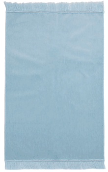 Baby Blue Solid Color Prayer Rug