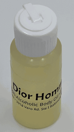 Dior Homme 1 oz. (non-alcoholic perfume oil in Plastic Bottle)