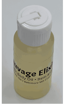 Dior Sauvage Elixir 1 oz. (non-alcoholic perfume oil in Plastic Bottle)