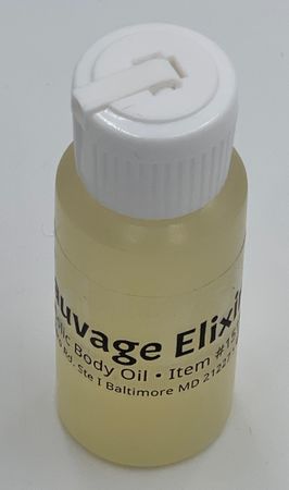 Dior Sauvage Elixir 1 oz. (non-alcoholic perfume oil in Plastic Bottle)