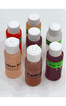 Fragrance Oils (in Plastic Bottles)