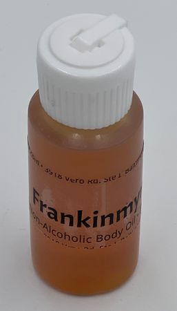 Frankinmyrrh 1 oz. (non-alcoholic perfume oil in Plastic Bottle)