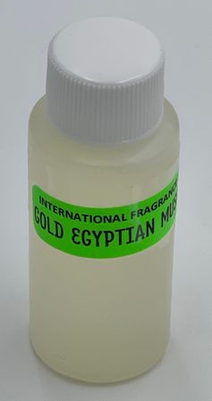 Gold Egyptian Musk 1 oz. (non-alcoholic perfume oil in Plastic Bottle)
