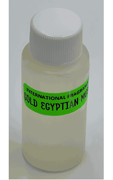 Gold Egyptian Musk 1 oz. (non-alcoholic perfume oil in Plastic Bottle)