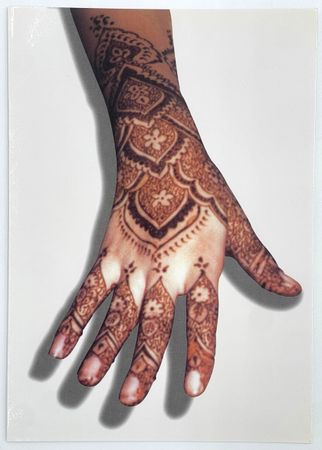 "Henna Party" Invitation Cards Set of 10 Cards with Envelopes