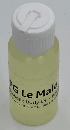 JPG Le Male 1 oz. (non-alcoholic perfume oil in Plastic Bottle)