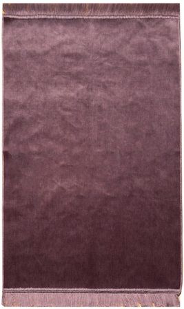 Lavender Solid Color Prayer Rug (27" x 44", excluding tassels)