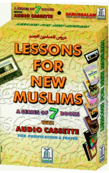 Lessons for New Muslims : A Series of 7 Books with Audio Cassette for Purification and Prayer : Box Set