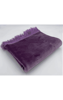 Purple Wide Double Weight Plusher Prayer Rug (Twice the Weight of a Normal Prayer Rug) 2.5 pounds - Better on Hard Surfaces 31" x 47"