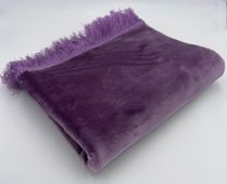 Purple Wide Double Weight Plusher Prayer Rug (Twice the Weight of a Normal Prayer Rug) 2.5 pounds - Better on Hard Surfaces 31" x 47"
