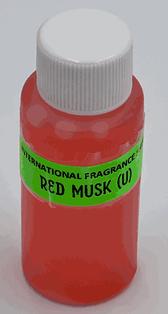Red Musk 1 oz. (non-alcoholic perfume oil in Plastic Bottle)
