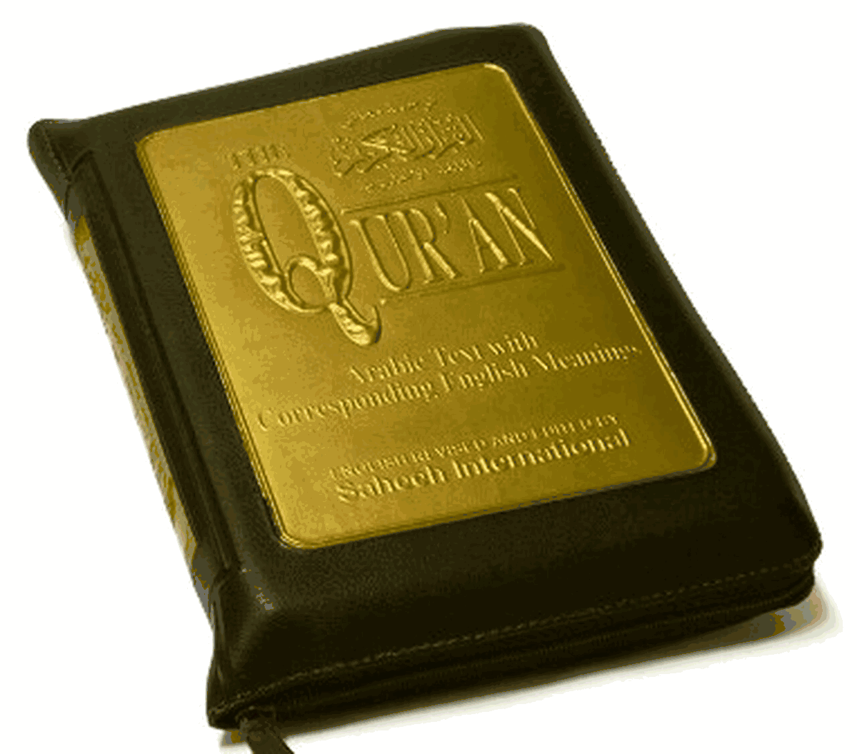 Saheeh International Zipper Quran The Qur'an Arabic Text with