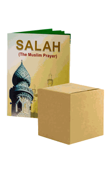 Salah the Muslim Prayer (Color; Pocket Size 3.3" x 4.5") BULK PACK OF 40 COPIES (FREE USA & CANADA SHIPPING WHEN YOU BUY 2+)