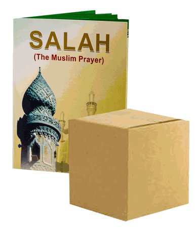 Salah the Muslim Prayer (Color; Pocket Size 3.3" x 4.5") BULK PACK OF 40 COPIES (FREE USA & CANADA SHIPPING WHEN YOU BUY 2+)