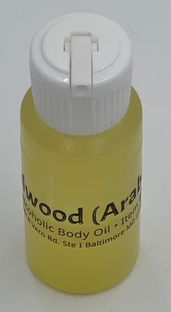 Sandalwood (Arabian) 1 oz. (non-alcoholic perfume oil in Plastic Bottle)