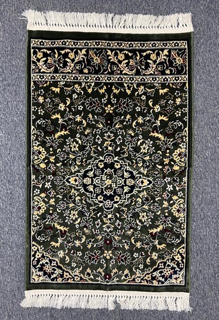 Rawdah Sharif Super Heavyweight Prayer Rug (3.4 pounds) 28