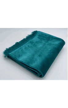 Teal Double Weight Plusher Islamic Prayer Rug (Twice the Weight of a Normal Prayer Rug) 2 pounds - Better on Hard Surfaces 28" x 43" 