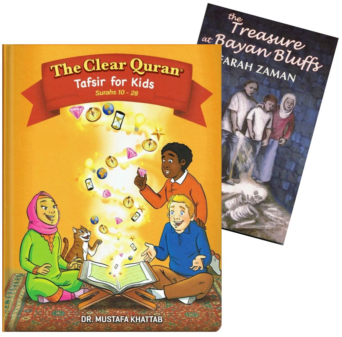 the-clear-quran-tafsir-for-kids-surahs-10-28-hardcover-orange-cover