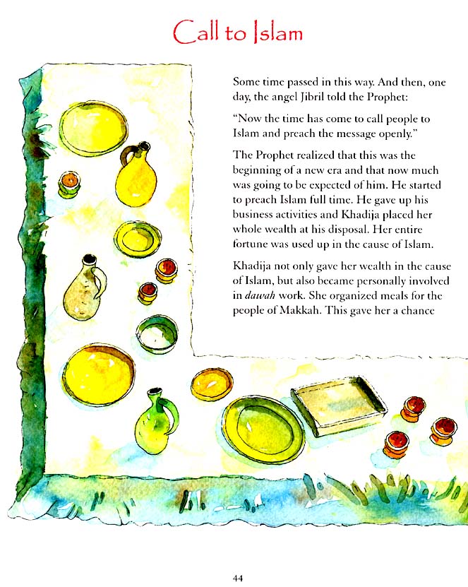 The Story of Khadija (ra) : The First Muslim and the Wife of the ...