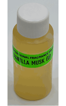 Vanilla Musk 1 oz. (non-alcoholic perfume oil in Plastic Bottle)