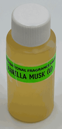 Vanilla Musk 1 oz. (non-alcoholic perfume oil in Plastic Bottle)