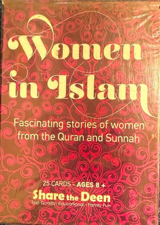 Women in Islam CARDS Fascinating stories of women from the Quran and Sunnah 25 Cards-Ages 8+
