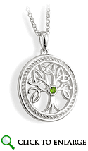 Silver Tree of Life Pendant
