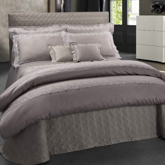 Gocce Italian Lace Trimmed Sheets White Lace Sheets