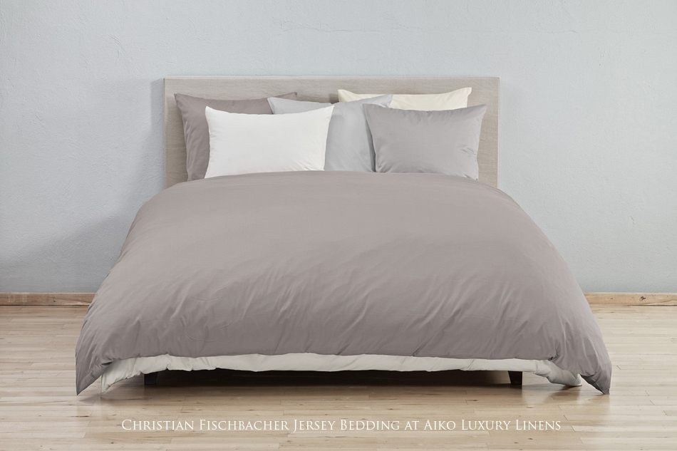 Christian Fischbacher Jersey Duvet Covers Aiko Luxury Linens