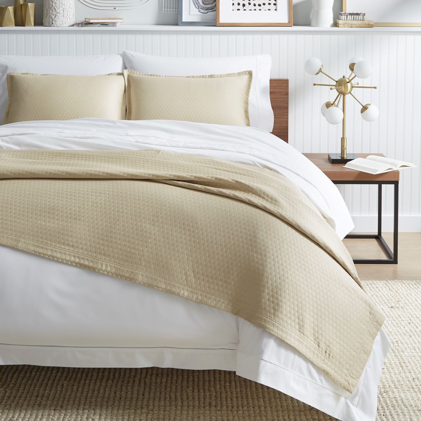 FAVO Blanket Cover and Sham by Sferra I Aiko Luxury Linens