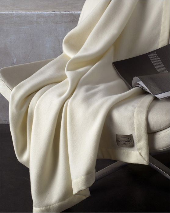 Italian Merino Wool & Lambswool Throw Blankets