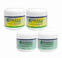 2 Sombra 4oz Warm & 2 Sombra 4oz Cool Jars