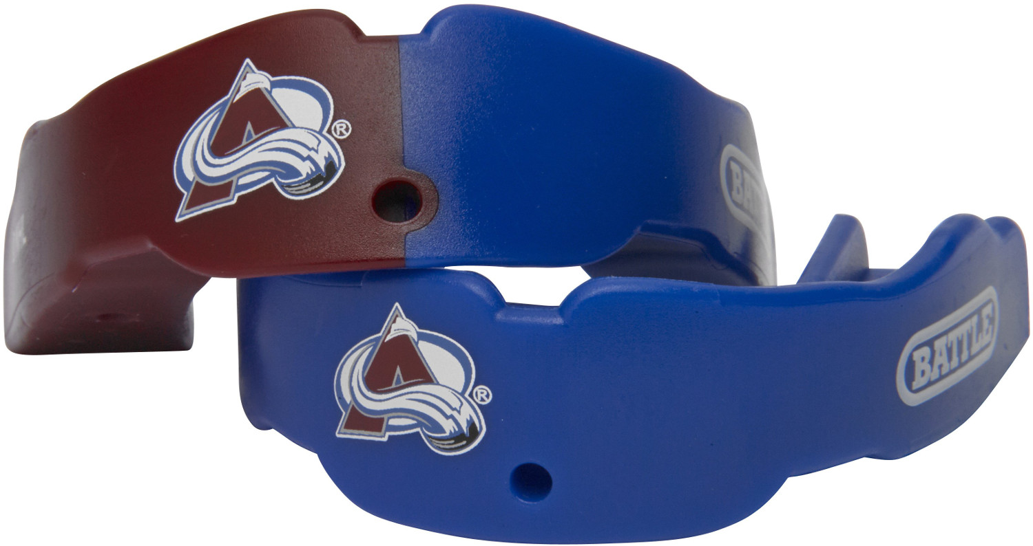 Battle Sports NHL Mouthguard Avalanche 1 Fast Free Shipping