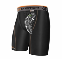 Clearance Shock Doctor 235 Compression Short with AirCore Hard Cup