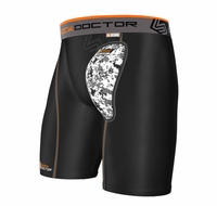 Clearance Shock Doctor 236 Compression Short with AirCore Soft Cup