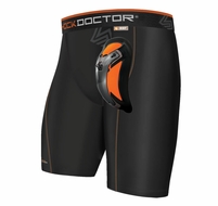 Shock Doctor Core Compression Heren Suspensorium - Ultieme Bescherming & Comfort Met Bio-Flex Cup