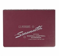 CS Peterson's Scoremaster Baseball/Softball Scorebook