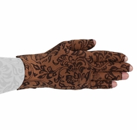 Lymphedivas Damask Mocha Glove