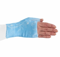 Lymphedivas Firefly Blue Gauntlet