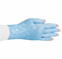 Lymphedivas Firefly Blue Glove