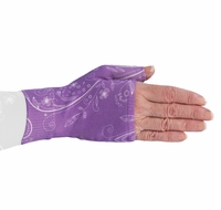 Lymphedivas Firefly Purple Gauntlet