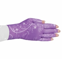 Lymphedivas Firefly Purple Glove