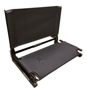 Markwort Wide Stadium Chair - Black