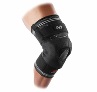 McDavid 5149 Elite Engineered Elastic Knee Brace w/ Dual Wrap & Hinges
