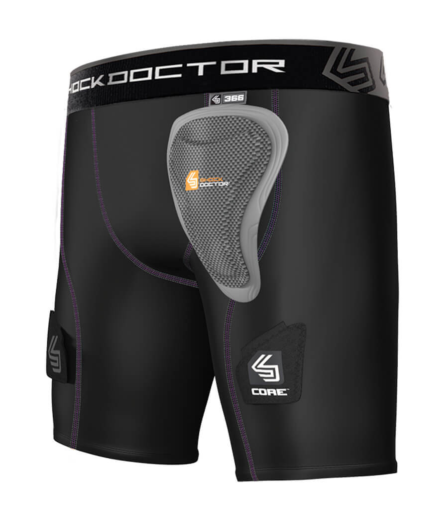 Shock Doctor 366 Womens Core Hockey Short and Pelvic Protector 1