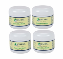 Sombra 2 oz Cool (4 Pack) Jars