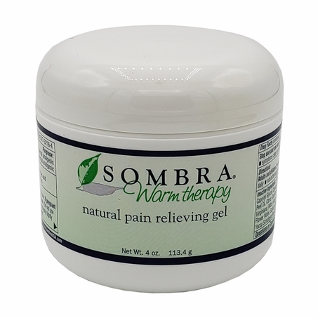 Sombra Cool Therapy Pain Relieving Gel - 2 Oz Jar | Menthol Based Gel For Muscle & Joint Pain