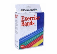 Thera-band Exercise Resistance Bands Light Resistance (3)