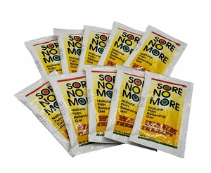 Travel 10 Pack  Sore No More Natural Pain Relieving Therapy Warm Therapy